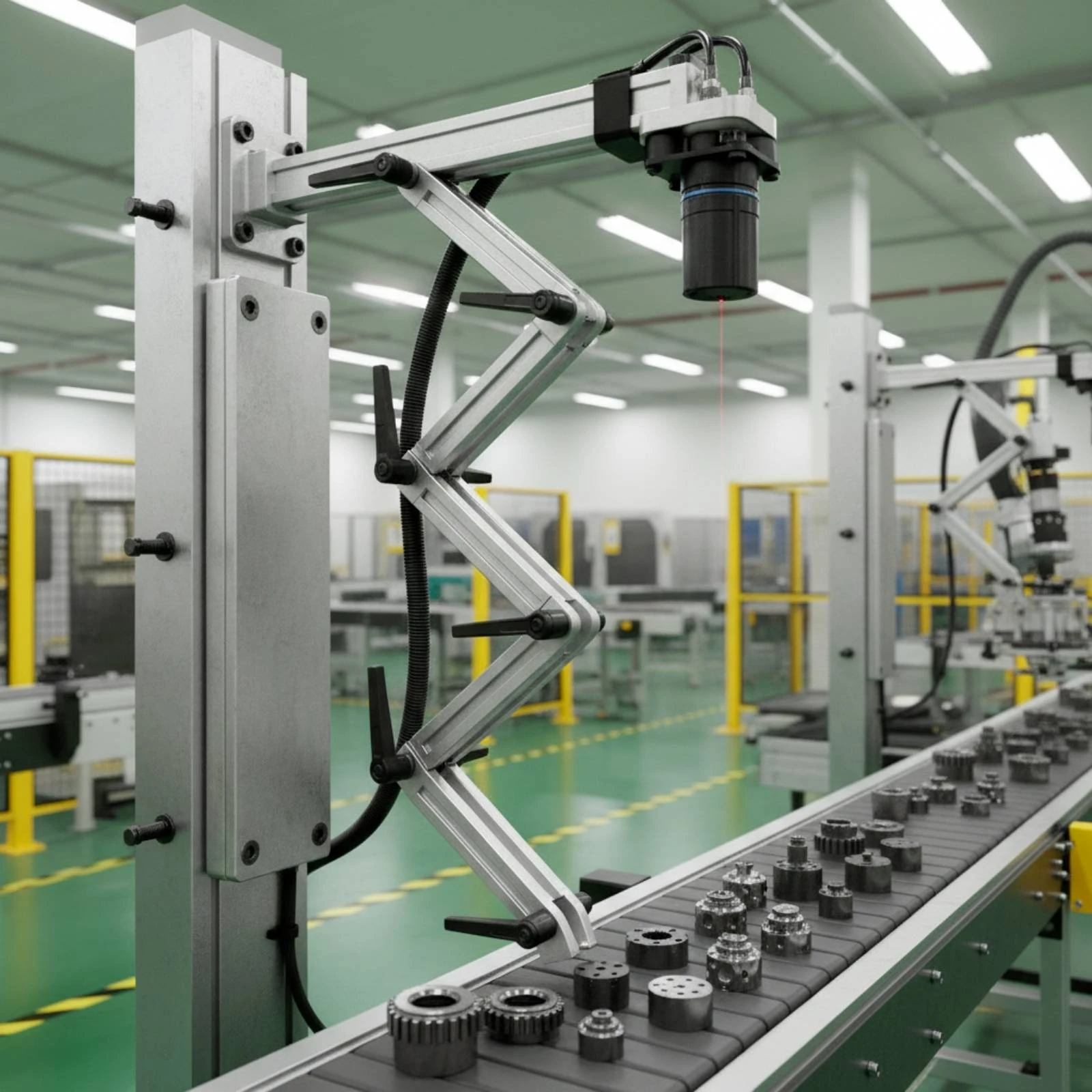 Adjustable Locking Lever Bracket Articulated Hinge Heavy-duty Hardware Connector for Workshop and Hobby Projects