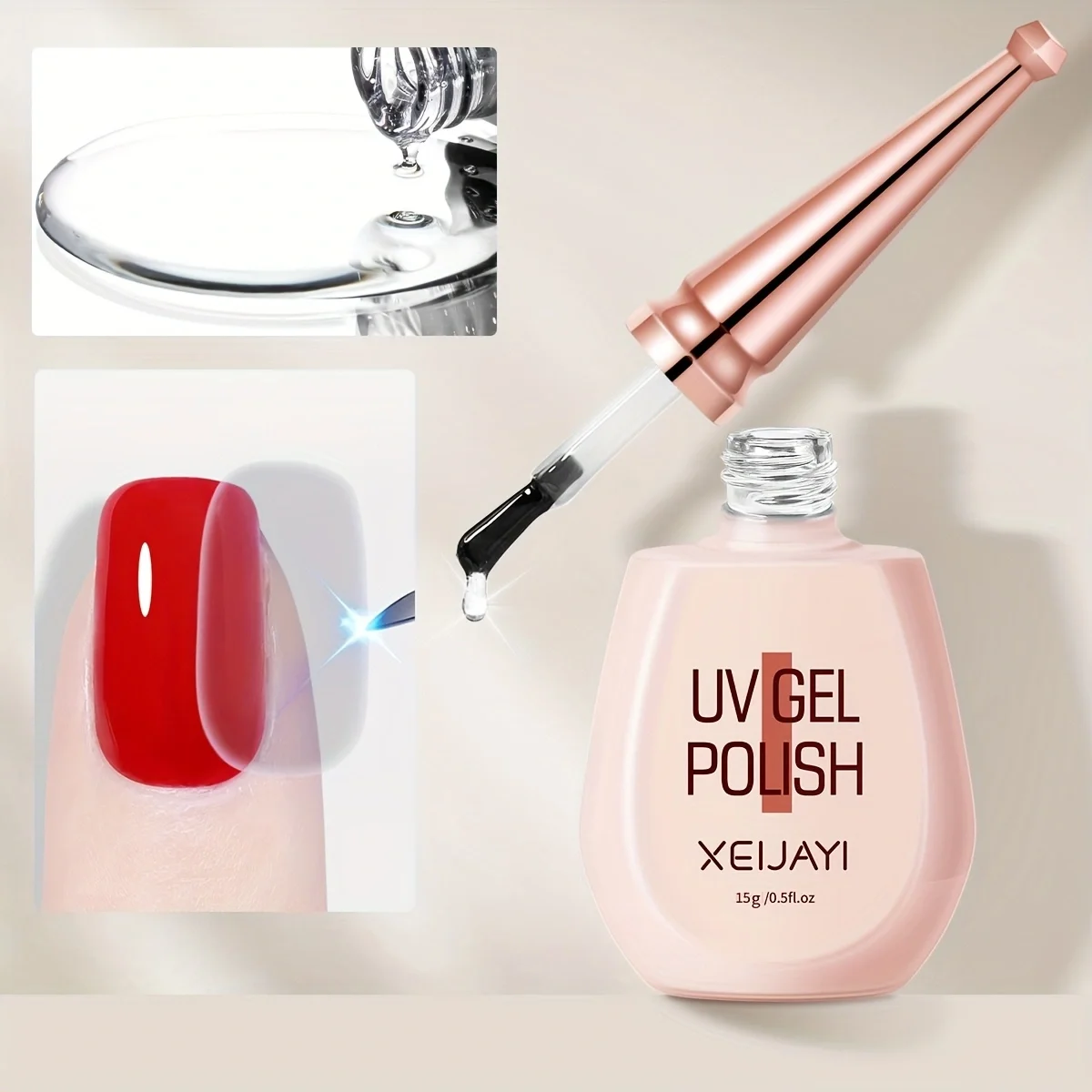 XE powder bottle seal layer-----wash-free functional glue seal layer super bright, durable, scratch-resistant and wear-resistant