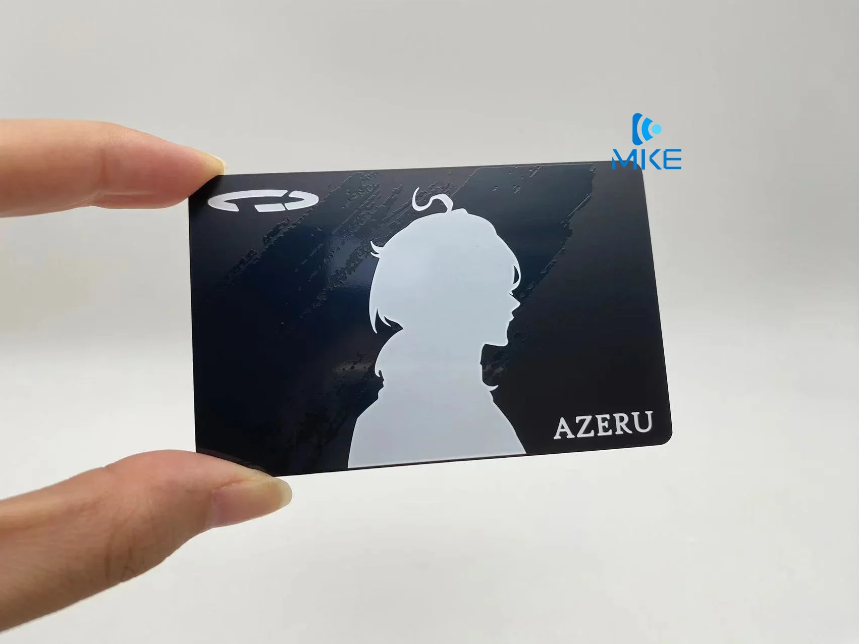 Mirror Silver Business Metal Credit Cards for Laser Engraving