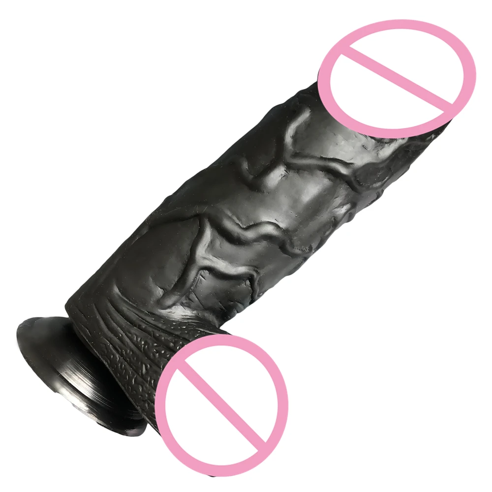 Dia: 7CM super thick Dildo flesh/ black  huge penis big cock penis with suction cup woman sex toy sex product