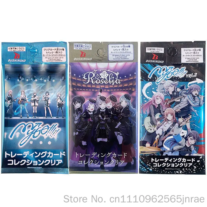 em-estoque-bushiroad-bang-dream-mygo-vol-2-btcc-cartas-colecionaveis-transparentes-para-colecionadores-de-anime