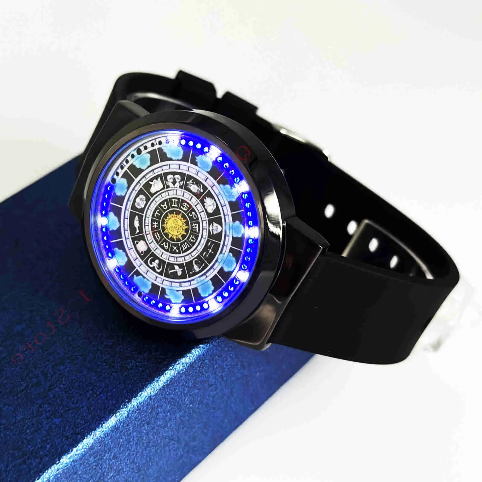 

Color 2023 New Watch men Fashion Silicone Luminescent LED Student Watches Girls Quartz Clock Cute Little Fresh Wristwatch