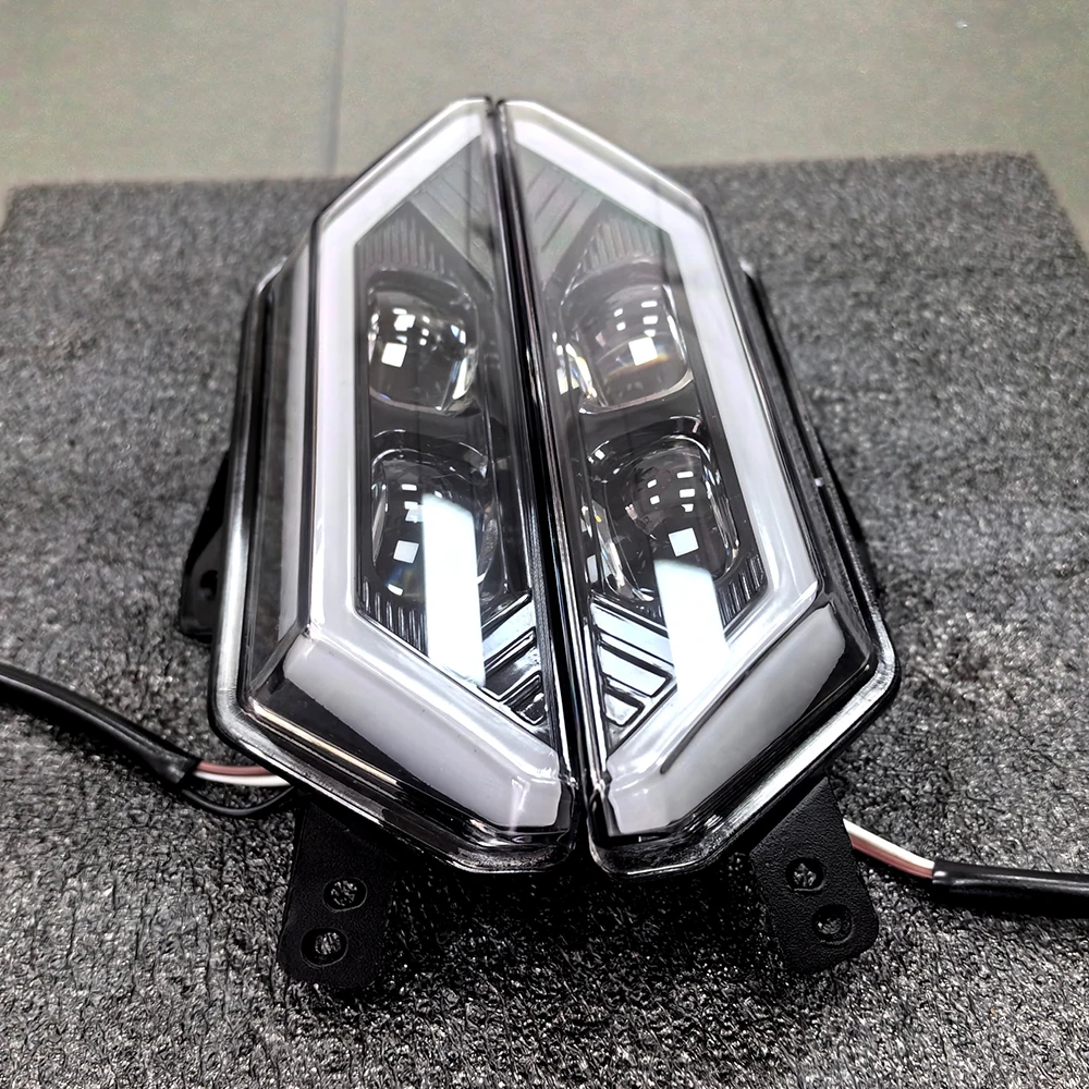 For SYM ADX 125 ADX125 ADX Motorcycle Four Lens Spotlight Daytime Running Light And Running Light Modification Accessories