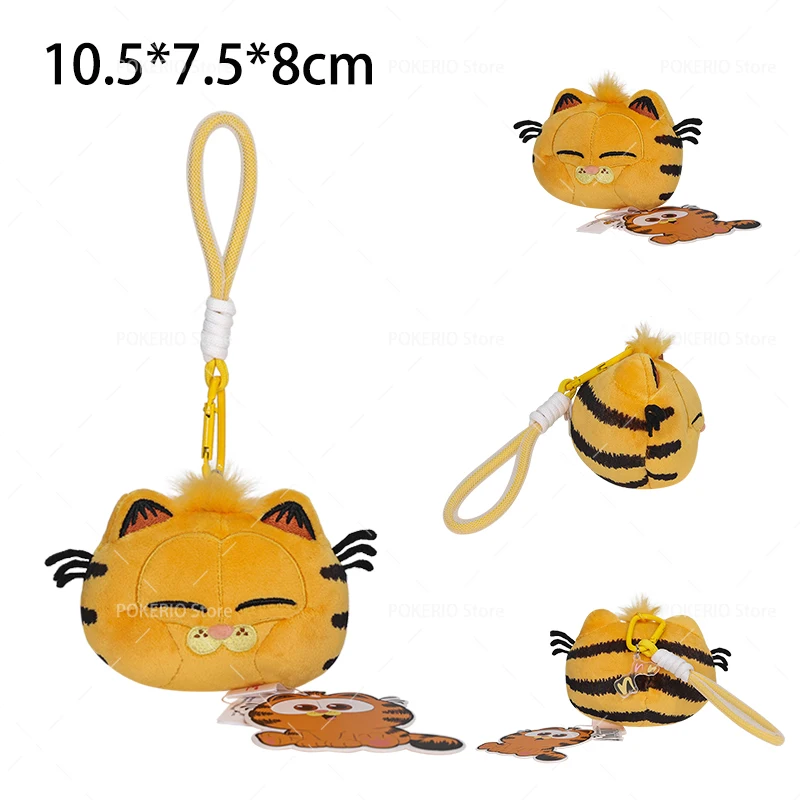 Originele Garfield Family Pluche Speelgoed Pizza Garfield Kat Tas Kawaii Odie Hanger Rugzak Decoratie Gevuld Anime Schattig Speelgoed