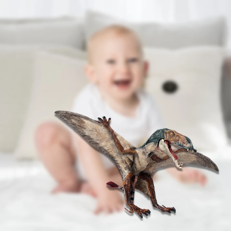 Dinosaurusspeelgoed Realistisch vliegend Pterosauria Model Kid Boy Gifts Realistisch uitziend