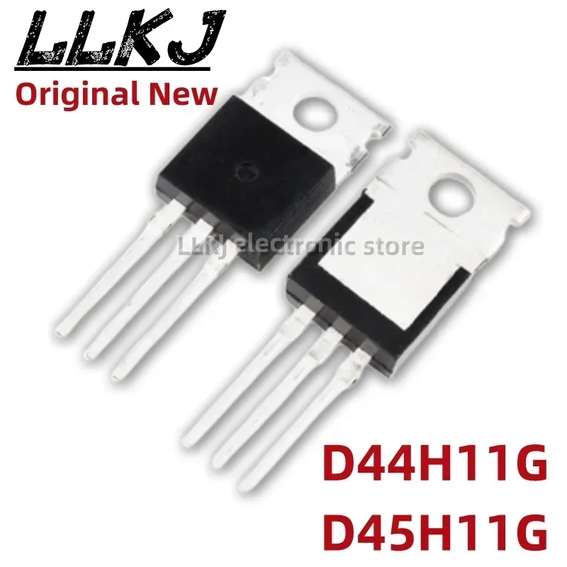 1pcs D44H11G D45H11G TO220 MOS FET TO-220