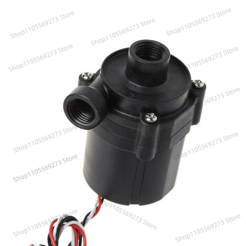 SC600 for DC 12V Water Pump 132 GPH Brushless Pump for PC Water Cooling, 10W Quiet Operation, CPU/GPU Liquid Cooling System