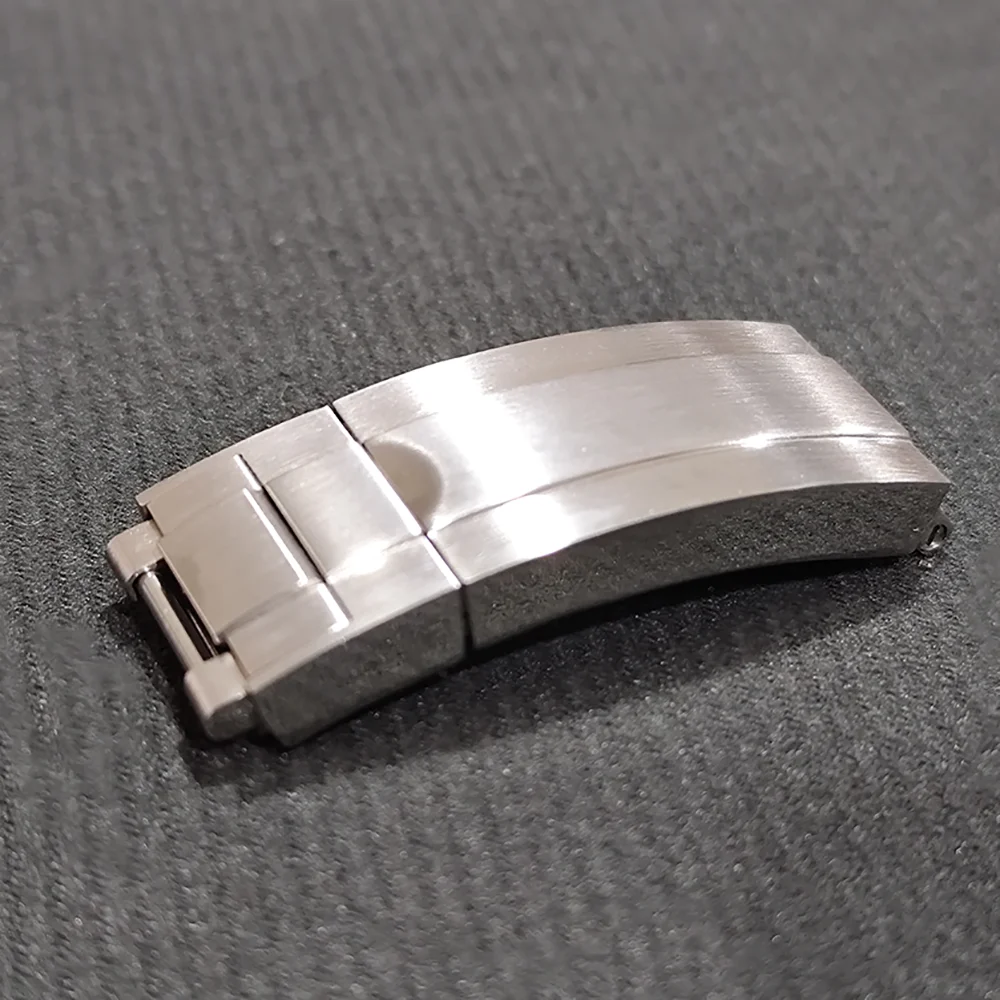 

16mm Stainless Steel Buckle Slightly adjustable length Glidelock Clas Fine-tuning Watch Starp Accessory Folding safety buckle