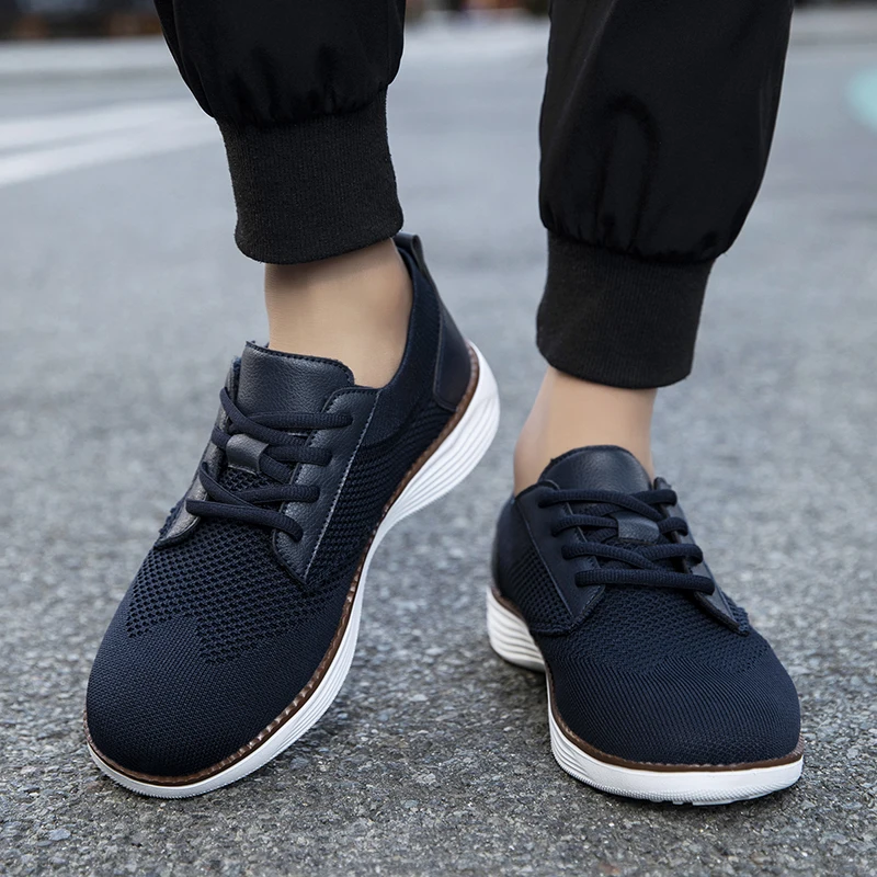 

Damyuan Breathable Men Running Walking Knit Shoes Fashion Casual Male Sneakers Sport Athletic Gym Lightweight Walking Shoes