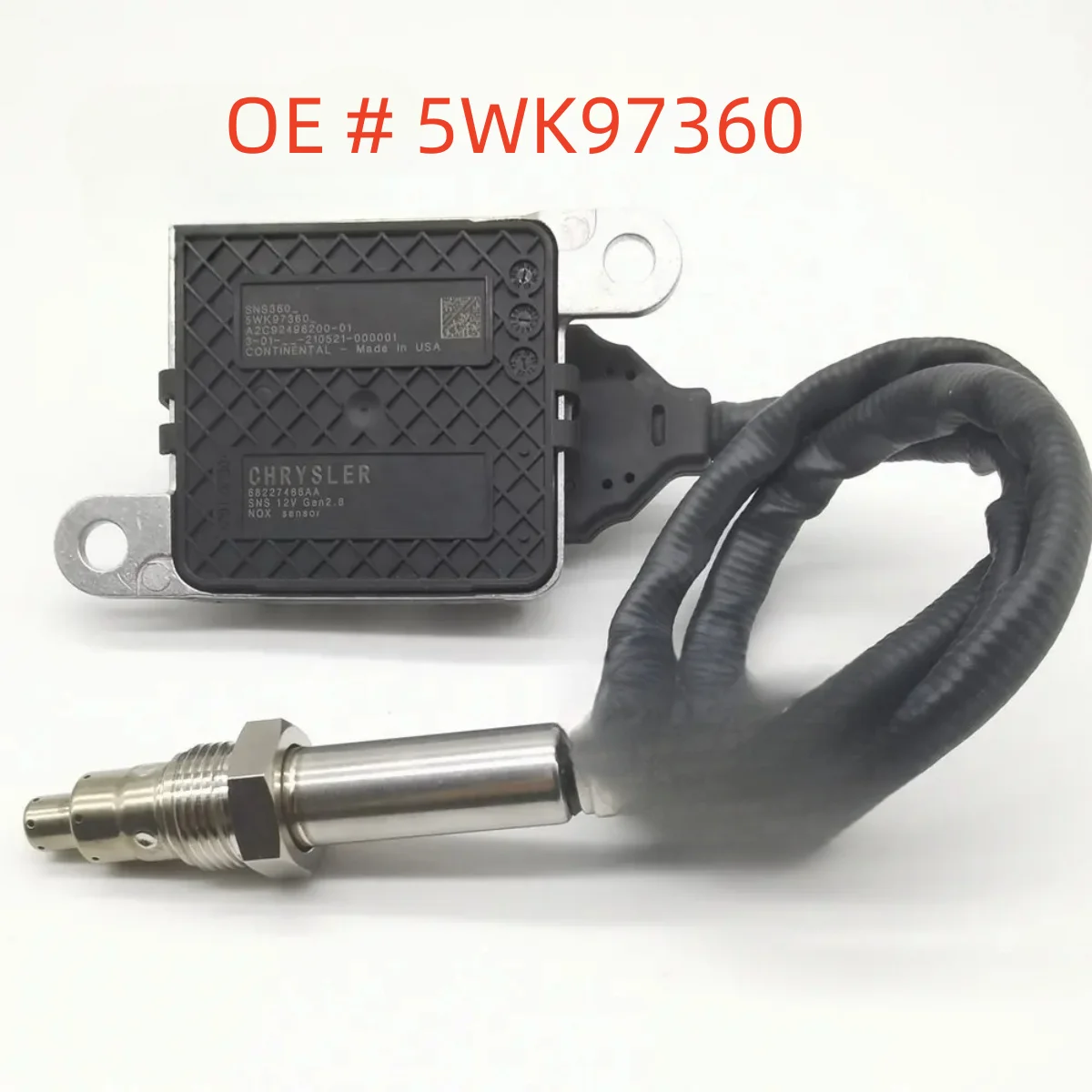 

High quality 5WK97360 68227486AA Nox Sensor HOT SALES Nitrogen Oxide Sensor For Chrysler 2500 3500 4500 6.7L Diesel Truck Parts