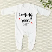 Bientôt disponible : Combinaison, Body, Pyjama, Barboteuse pour Bébé 2027, Tenue de sortie d'hôpital pour nouveau-né, Combinaison de révélation de la grossesse 6