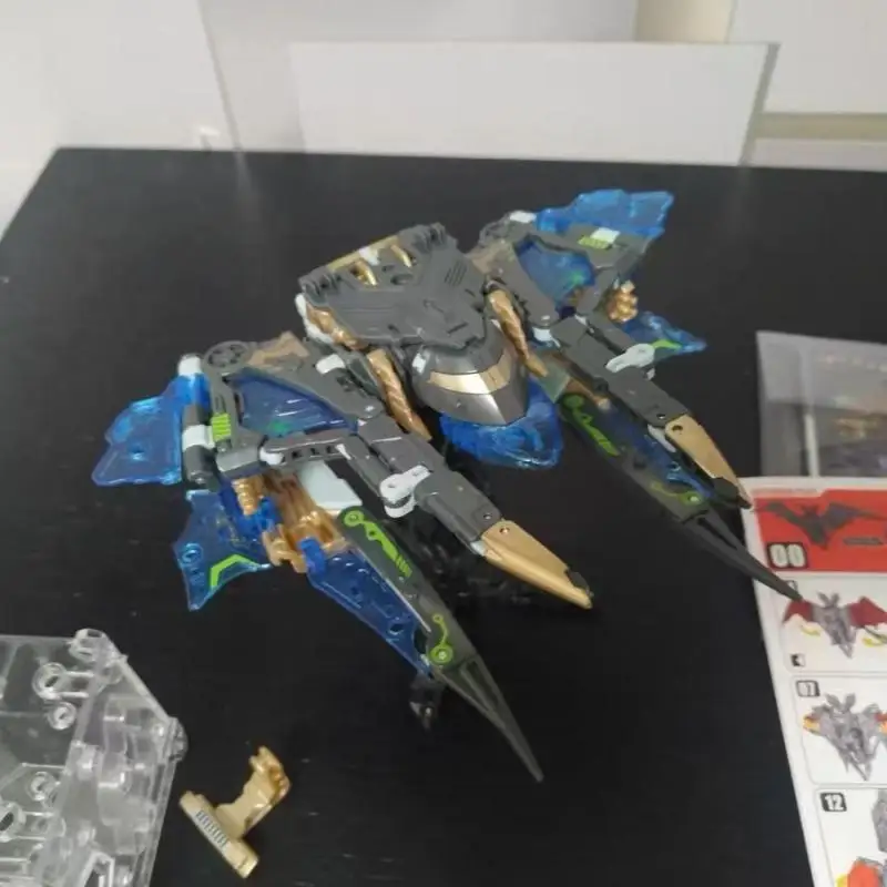 52toys Beastbox Radio Commander Bat Transformowalna Figurka Akcji - Modna Zabawka Mecha dla Dzieci i Kolekcjonerów, Prezent na Urodziny i Boże Narodzenie