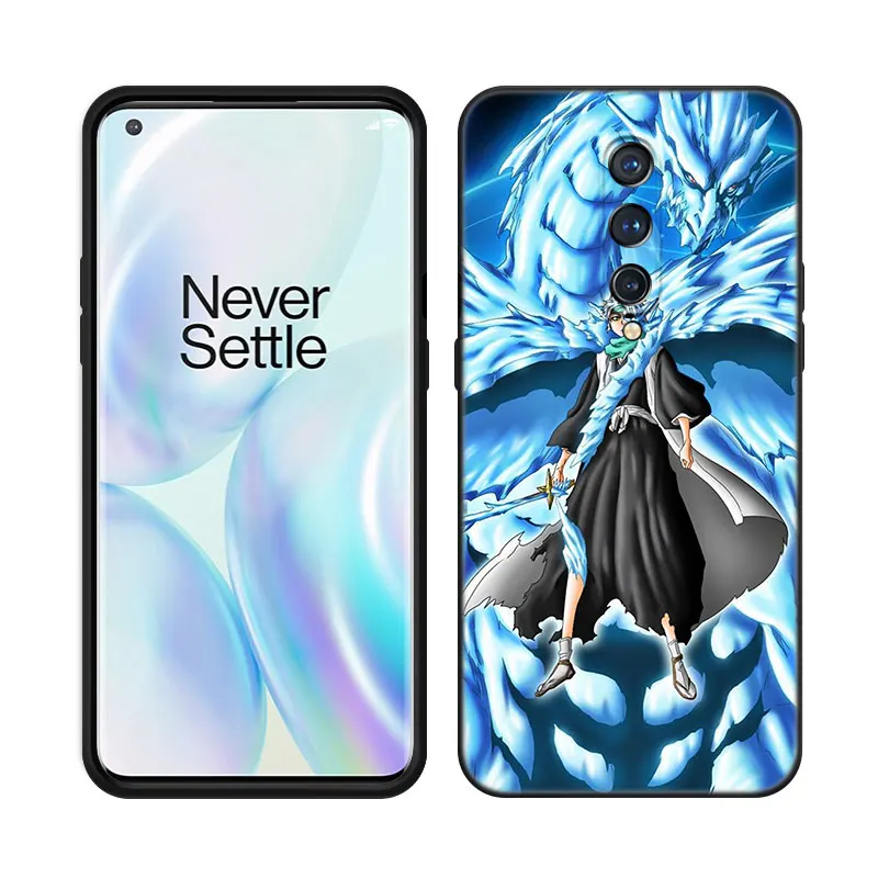 Coque de téléphone en silicone noir Anime BLEACHS, housse pour OnePlus 9 10 ACE 2V Pro 9RT 10T 10R 11R Nord CE 2 3 Lite N10 N20 N30 5G