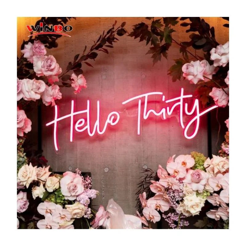 (customized)Cost-effective Custom Letter Led Light Neon Sign Forprivate design Fast Delivery Room Birthday Party Home Wedd