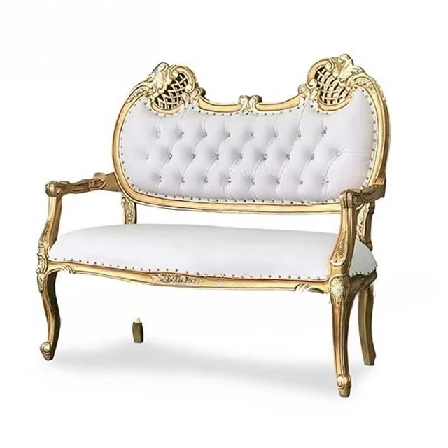 Featured Style Throne Armchair Bench Royal Furniture King Three Seat Sofa Set Luxury Modern Design