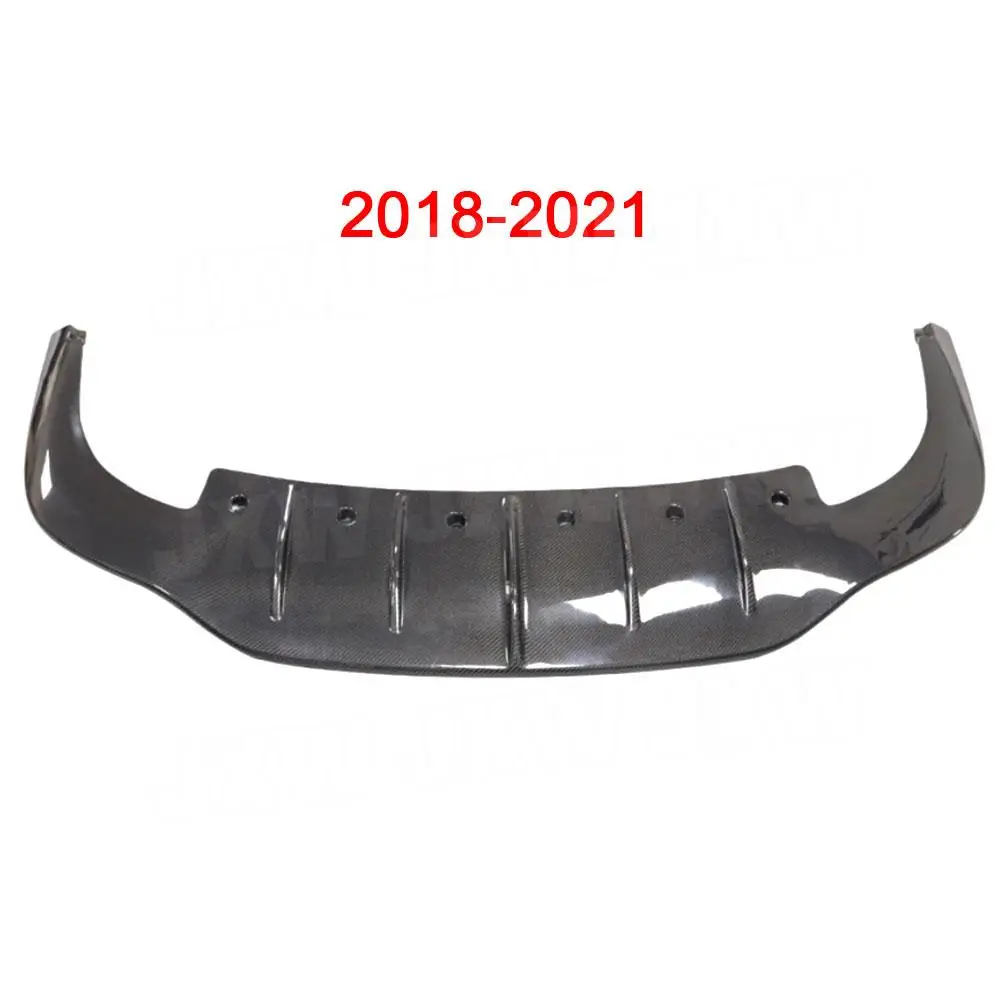 Carbon Fiber Rear Bumper Lip Diffuser Splitters Spoiler for Bentley Continental GT W12 2015-2021  Rear Diffuser