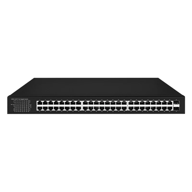 

JT-COM 50 Port Switch Ethernet Industrial 1000M BT POE Switch 1000M SFP Uplink Network Switcher