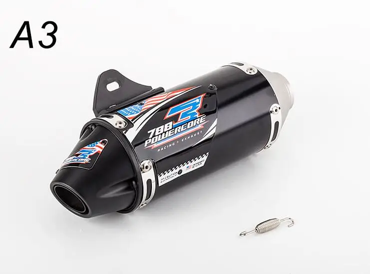 Motorcycle Refit exhaust pipe muffler off-road modified  inlet ID 45.5 mm exhaust pipe CRF150 CRF230 CRF250