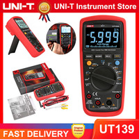 UNI-T True RMS Digital Multimeter UT139A UT139B Auto Range AC DC Voltmeter Ammeter Ohmmeter Capacitance Tester NCV UT139C