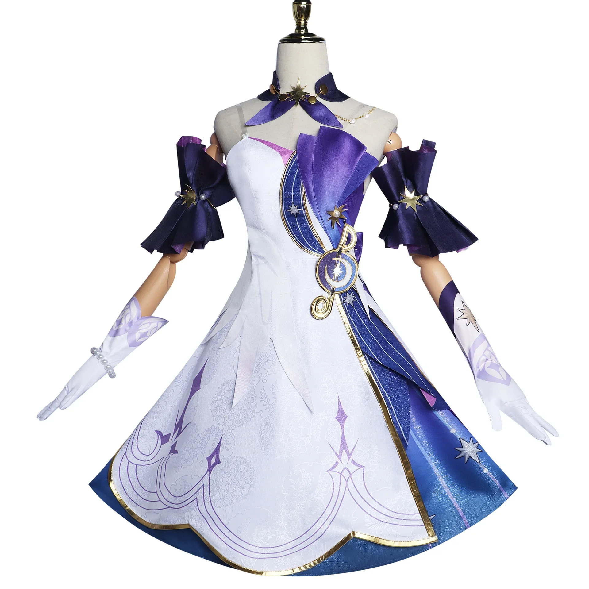 Game Honkai: Star Rail Robin Cosplay Costume Adult Women Girls Skirt Suit Halloween Outfit Uniform Party Performance Set