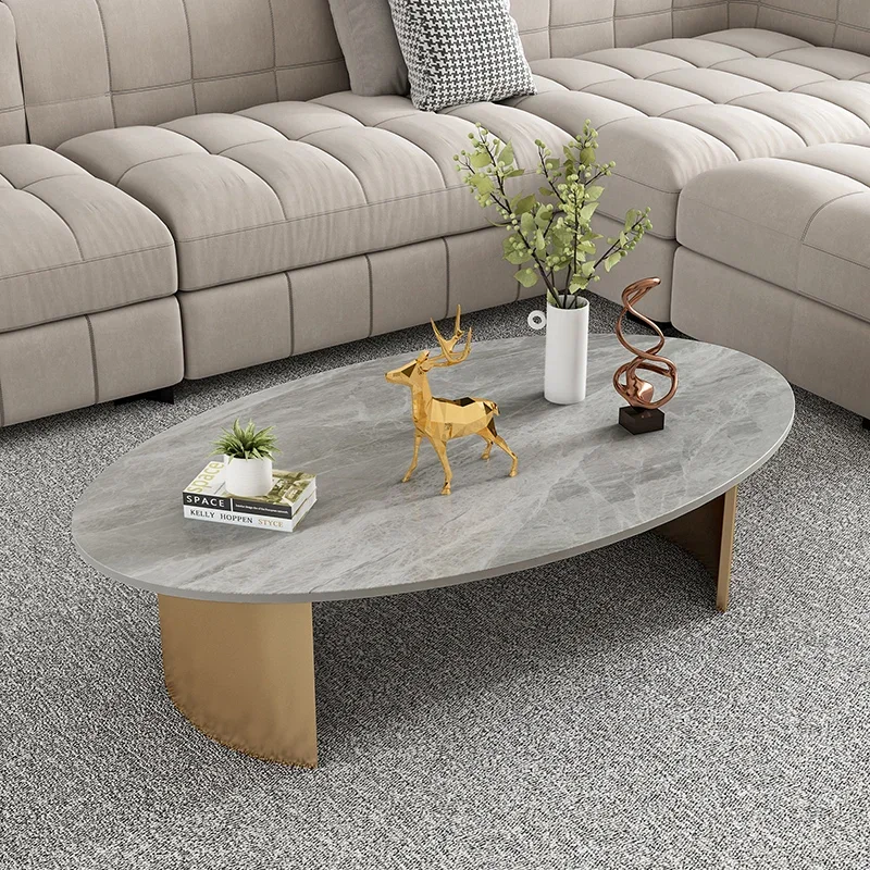 Design Coffee Table Floor Gold Living Room Mobile Center Corner Table Makeup Funky Muebles Para El Hogar Living Room Furniture