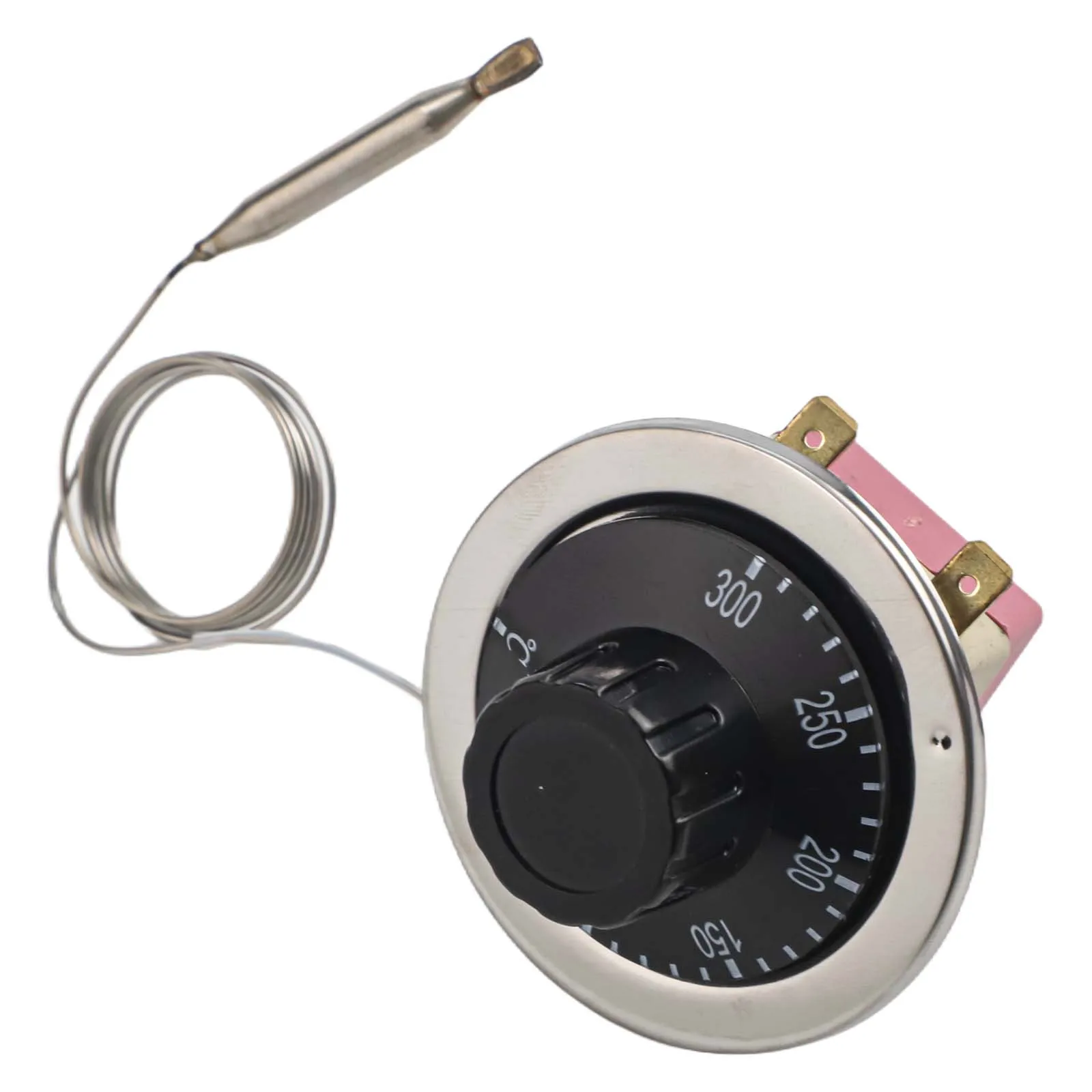 50-300 Termostat Suhu Diameter Batang 5Mm Termostat Kipas Listrik Bahan Berkualitas Tinggi Kontrol Suhu Yang Tepat