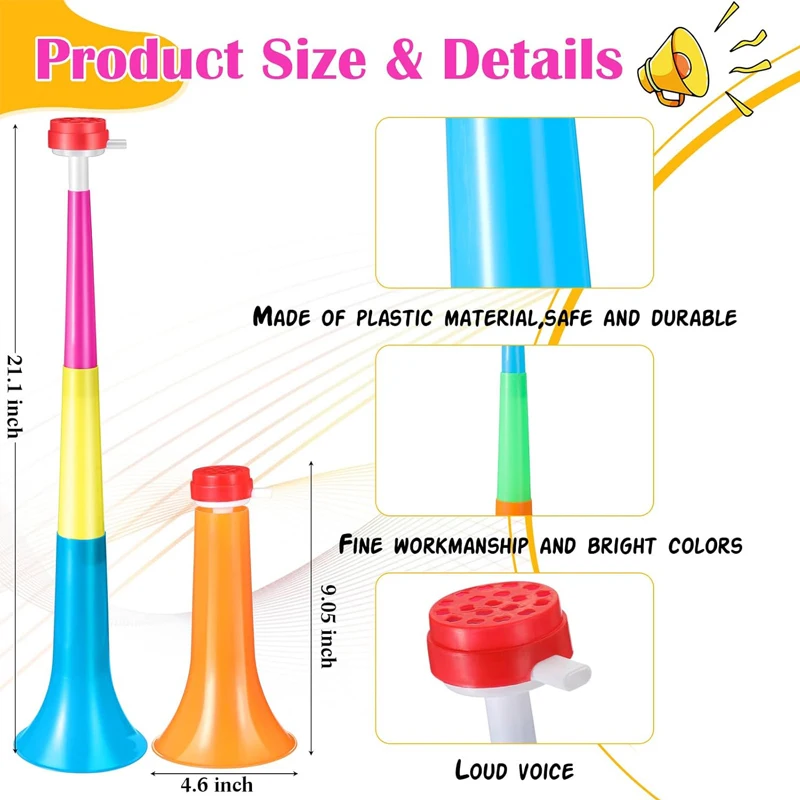 9 Pcs Party Gadgets Party Blowers Pedal Sound Device Lip Powder Sound Fart Carnival Trombette Birthday Supplies Clap Hand Joke