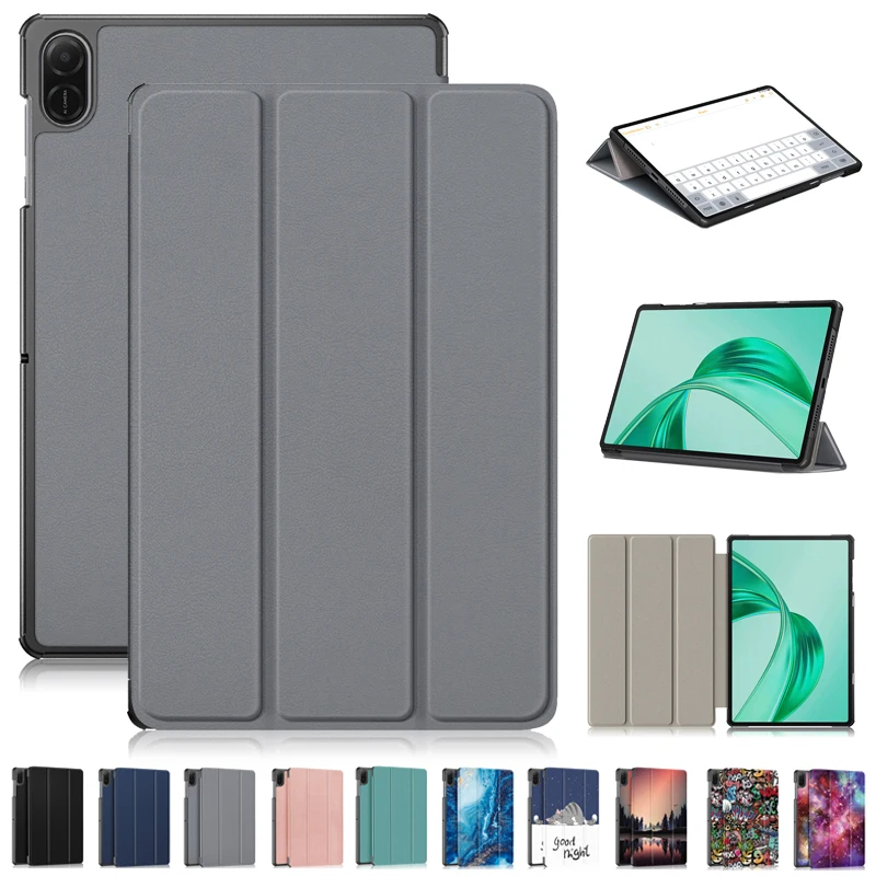 

Case For Honor Pad X8a Tablet Trifold Magnetic Leather Stand Hard Cover For Funda Honor Pad X8a X 8a 11 inch Case Coque