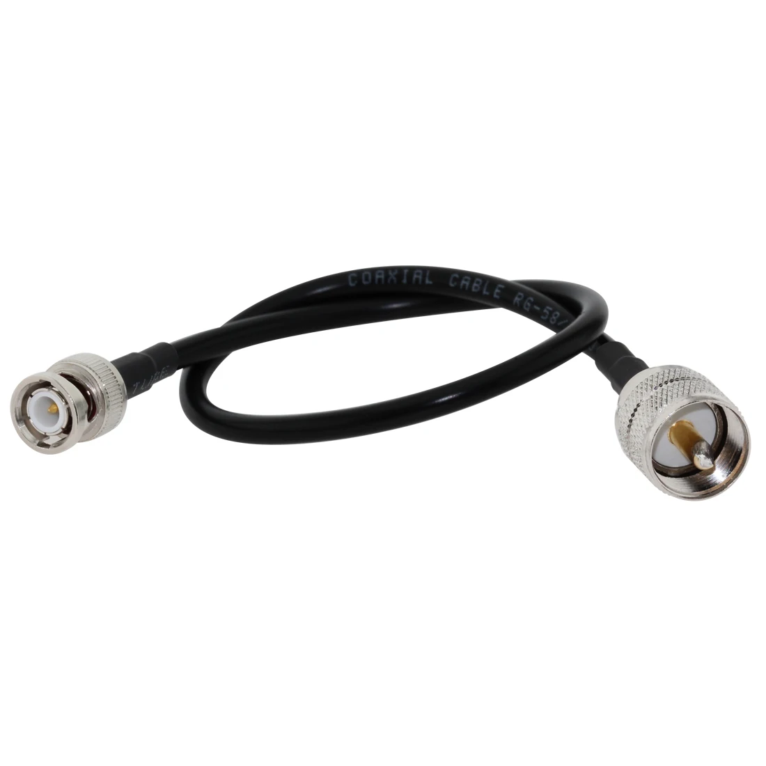 BNC Male to UHF Plug PL259 RF Pigtail Cable RG58 20inch/100cm for Wireless Router Wholesale New