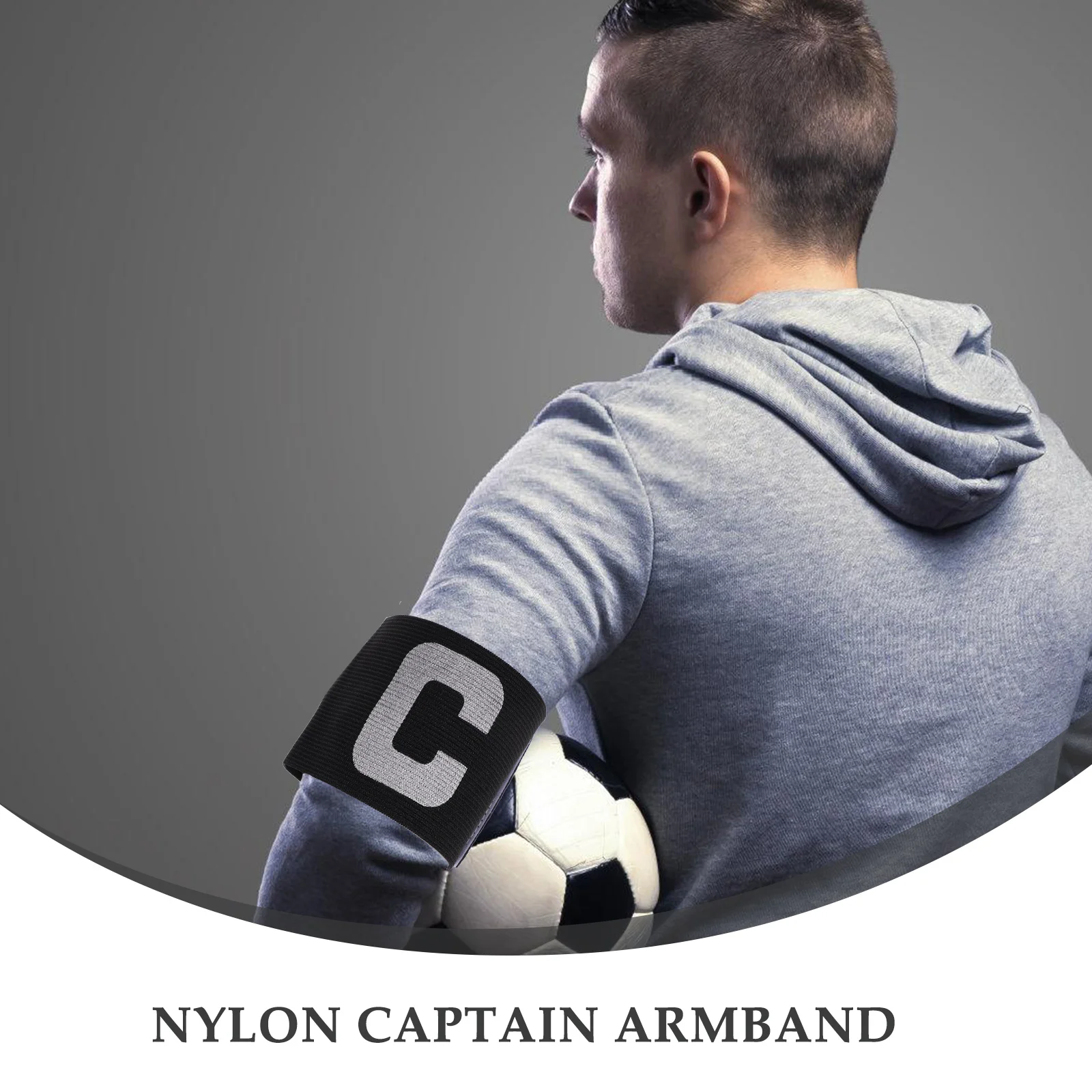 3 Pcs Wristband Football Training Supplies Captain C-label Armband Yellow Child Bands Captains Nylon Portable