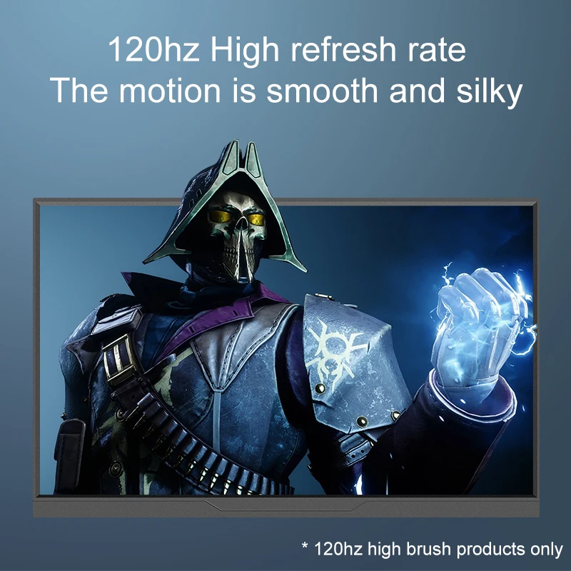 LANLIPU 15.6inch Portable Monitor 144HZ Typec HDMI External Travel Second Display For PC Cell Phone Xbox Switch PS4/PS5 Laptop - Image 3