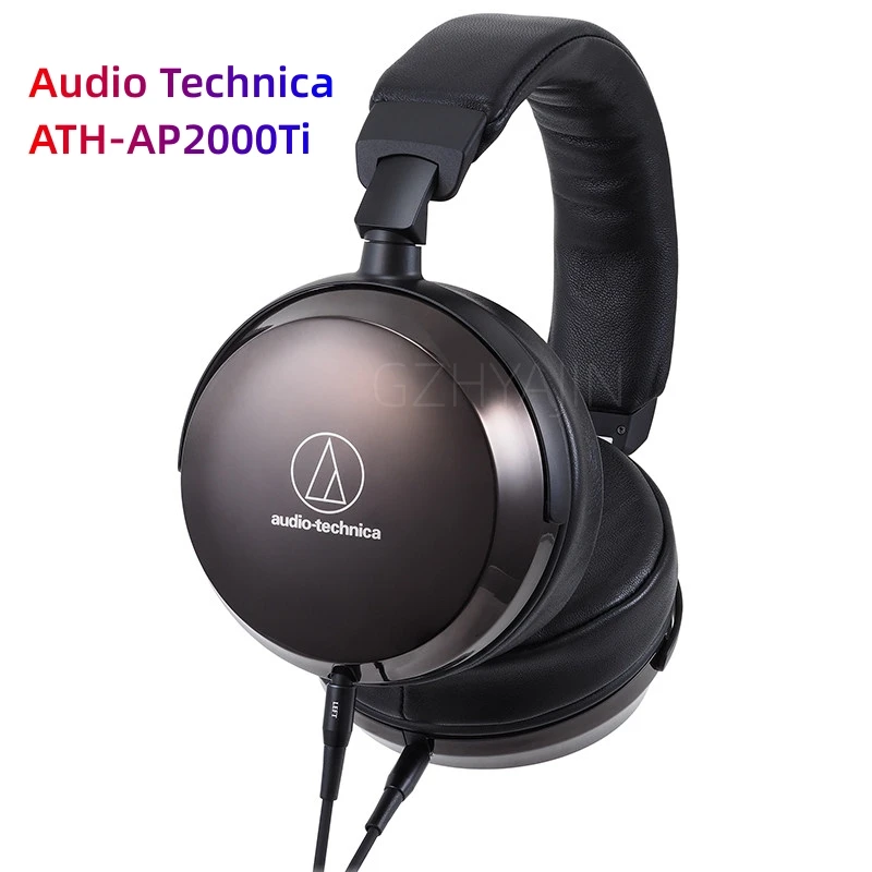 ATH-AP2000Ti Headworn Titanium Alloy Music HIFI Earphones Monitoring Earphones Audio Technica