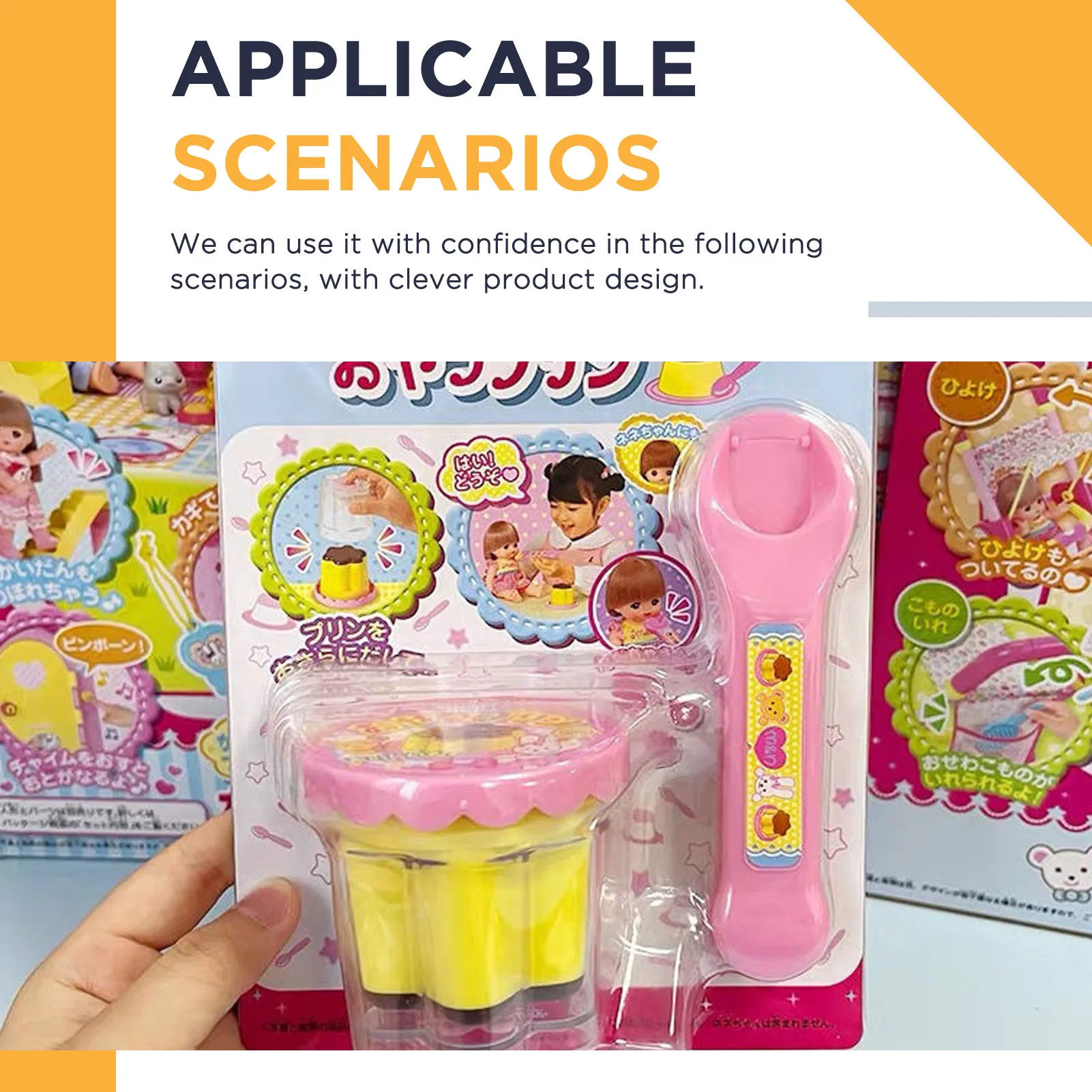 Aardbeienpudding Voederspeelgoed Speelset Waterdicht Doe alsof Keuken Dessert Speelset Speelgoed Speelvoedsel Aardbeienpudding voor verjaardag