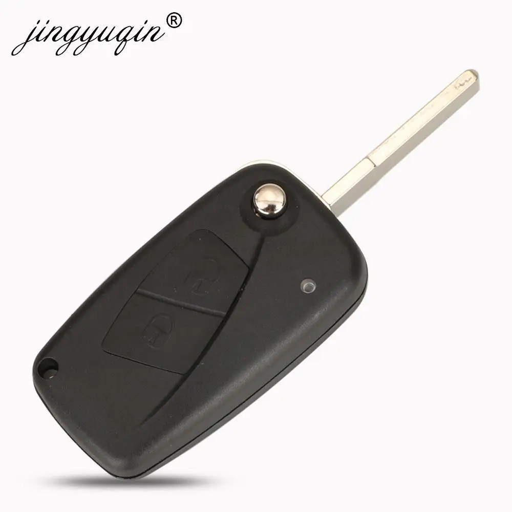 jingyuqin 433MHz Megamos ID48 Remote Key Fob For Fiat Bravo Linea Stilo Punto Ducato Ypsilon Daily PEUGEOT BOXER Citroen Jumper