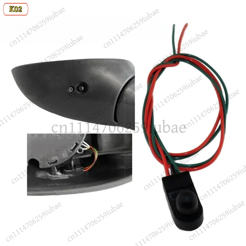 BK_Outside Ambient Temperature Sensor Under Door Mirror For 500 500X 500L Punto 05‑18 Car Replacement Parts