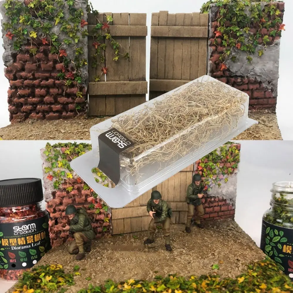 Fairy Garden Sand Table Gift 1 Box Miniature Withered Rattans Simulation Tree Vines Roots Scene Model Micro Landscape Railway