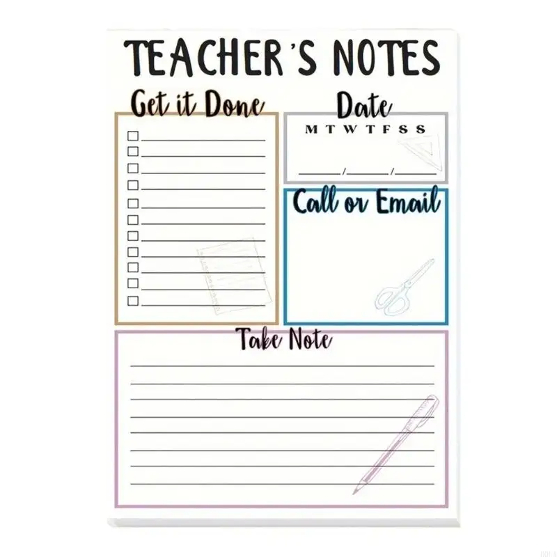 D0UA 50 листов учитель учитель для учителя для списка ноутбуков.