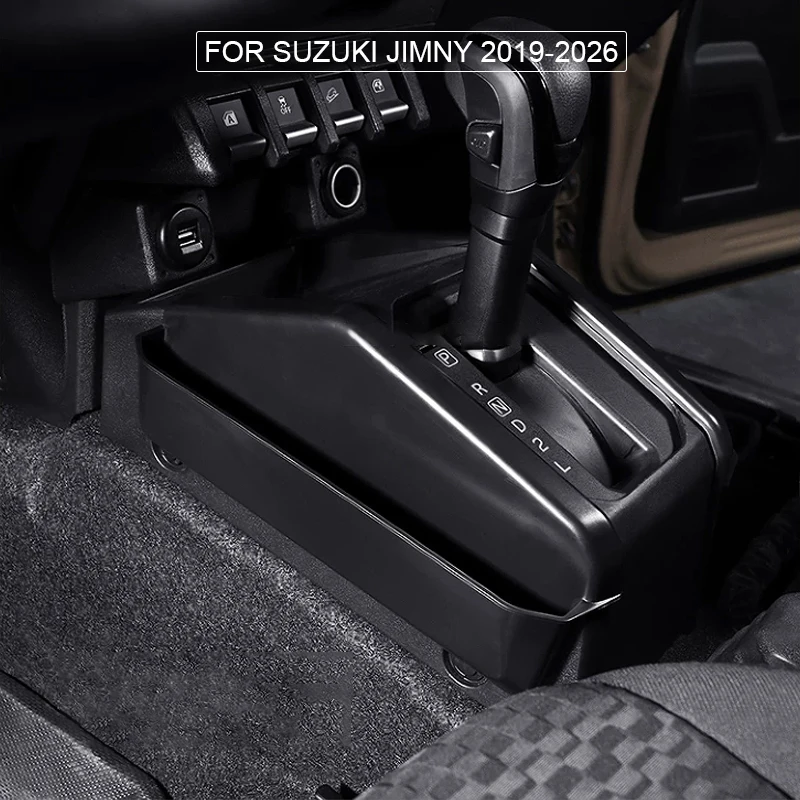 2pcs Car Central Control Gear Side Storage Box Tray Organizer for Suzuki Jimny JB64 JB74 2019-2026 Interior accessories