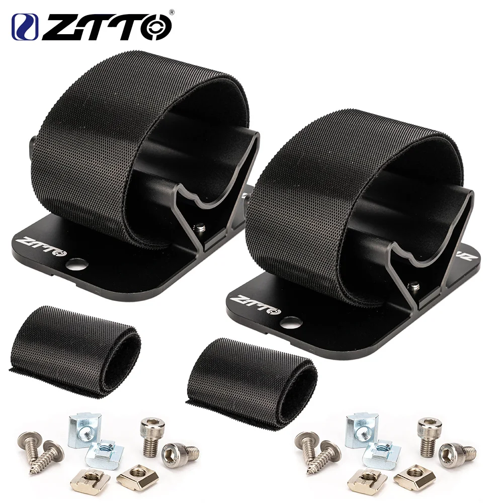 ZTTO Bicycle Fork Mount Car Roof Rack Support Quick Release Thru Axle Carrier MTB Road Bike Front Fork Block Stand Holder Racks image 3