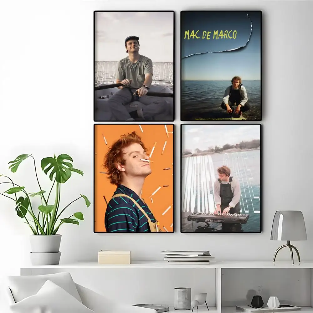 Mac DeMarco Singer Five Easy Hot Dogs Poster HD Anime Hot Theme Singer/OST/Movie-Waterproof Self-Stick Home Decor