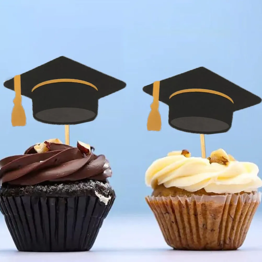 

10 Sheets Graduation Hat Stickers Self-Stick Decals for Gift Packaging Sealing Cards Envelopes College Celebration Decorations