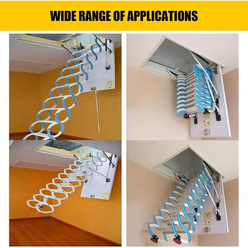 Ladder Pull Down System Kit Attic Pull Down Hook Parts Set Attic Pull Down System Hook Parts Replacement For Cord Ropes For Home