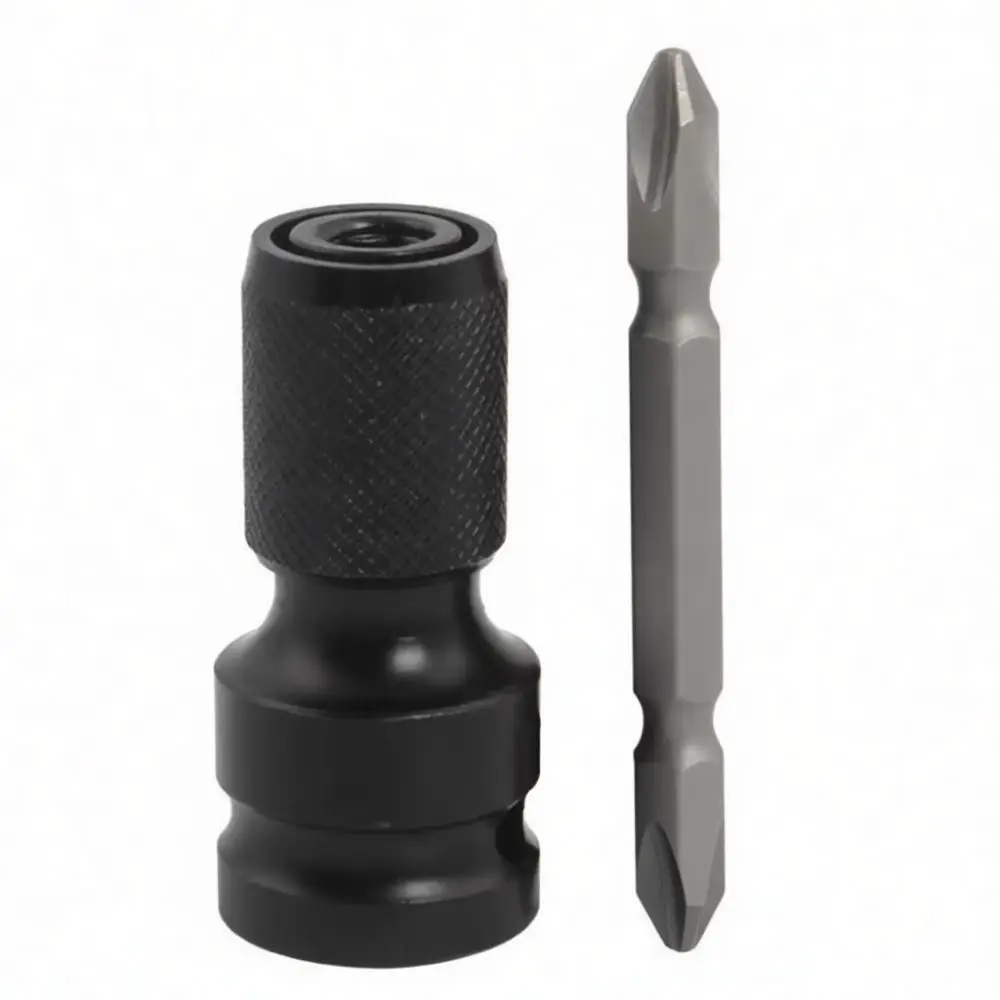 Power Drill Converter Adapter For Sanou Electric Wrench Impact Driver Chuck Accessory Metal Socket Joint Durable Tool Component
