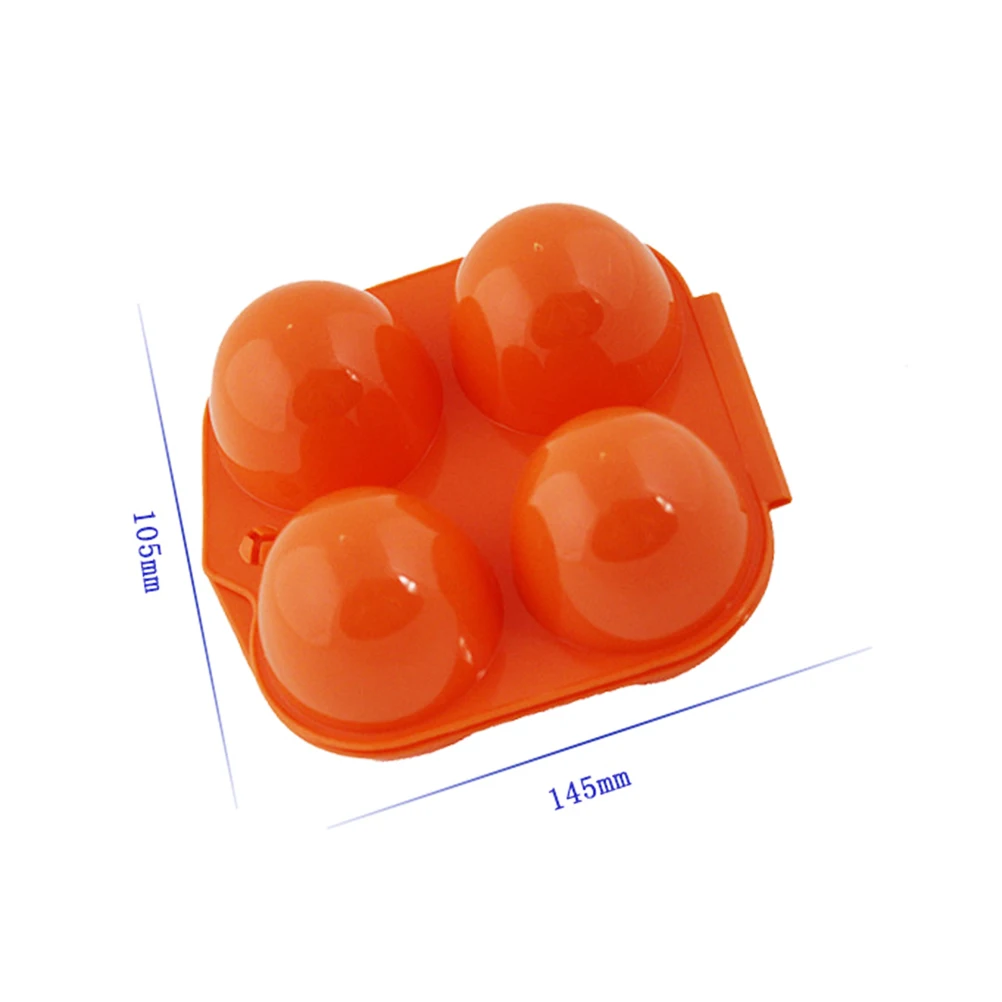 

Portable 4 Eco friendly PP Shockproof Case Storage Box Egg Storage Box for Camping Picnic Travel Egg Container
