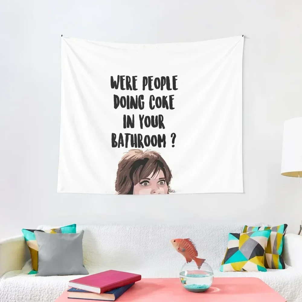 

Copie de Were People Doing Coke in Your Bathroom  Tapestry Wall Hangings Decoration Wallpaper Room Decor Tapestry