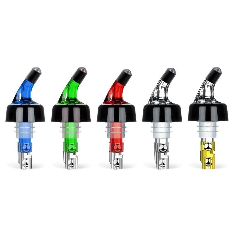 M4YC 2pcs 30ml Automatic Measured Bottle Pourer Pour Spout Drink Pouring Accessory