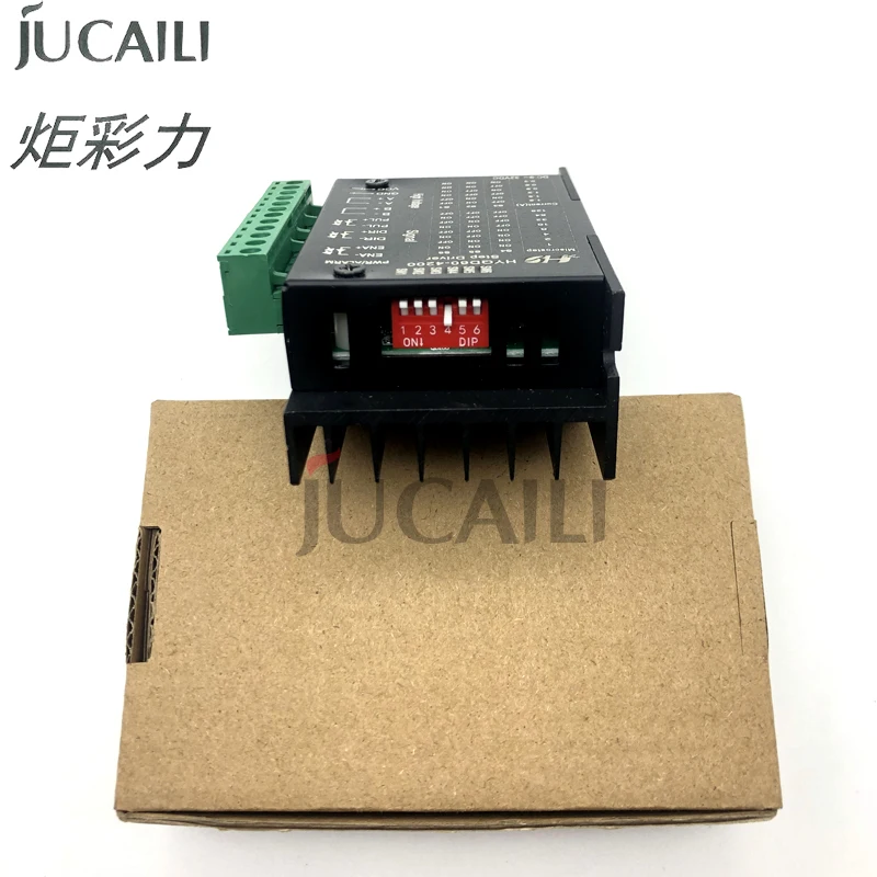 JCL Paper Feeding Stepper Motor with Driver for i3200 XP600 Head for Allwin Xuli Human Eco Solvent Printer