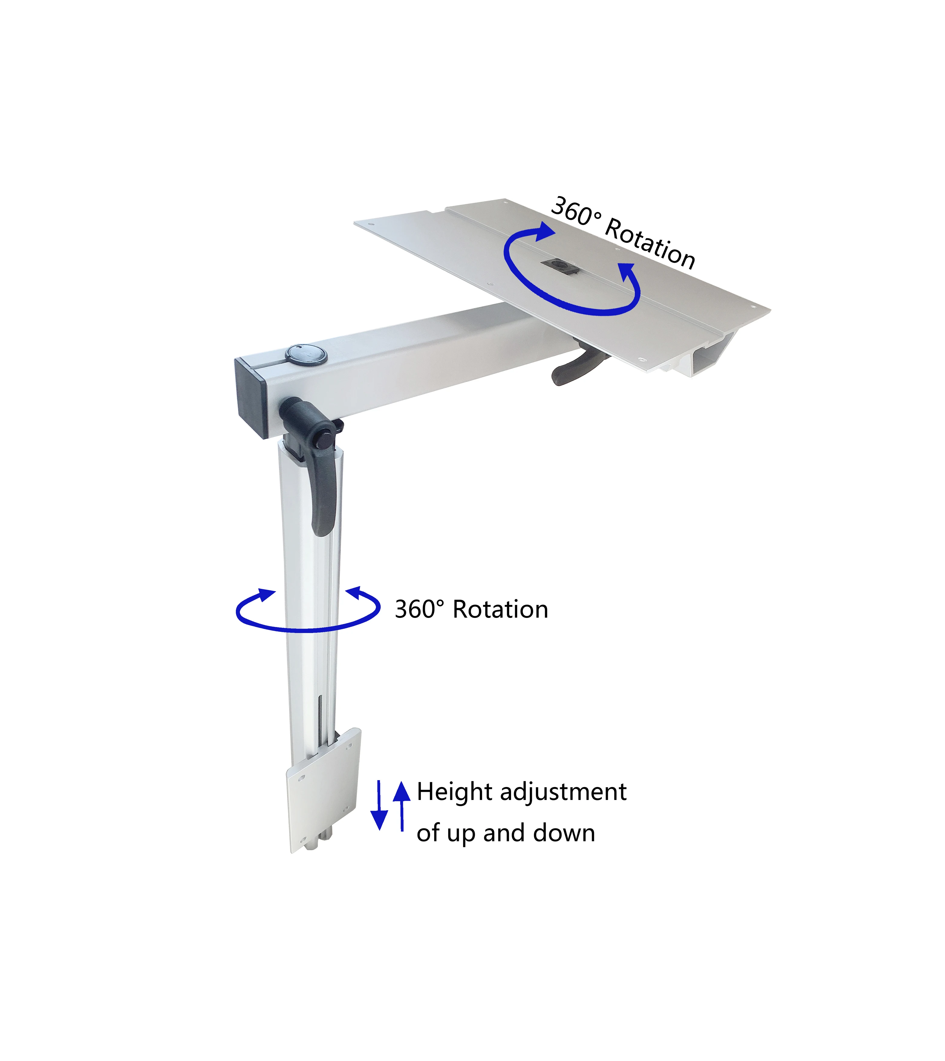 أرجل طاولة RV HOT مع ساق مقطورة للسفر متوفرة مصنوعة من سبائك الألومنيوم المتينة