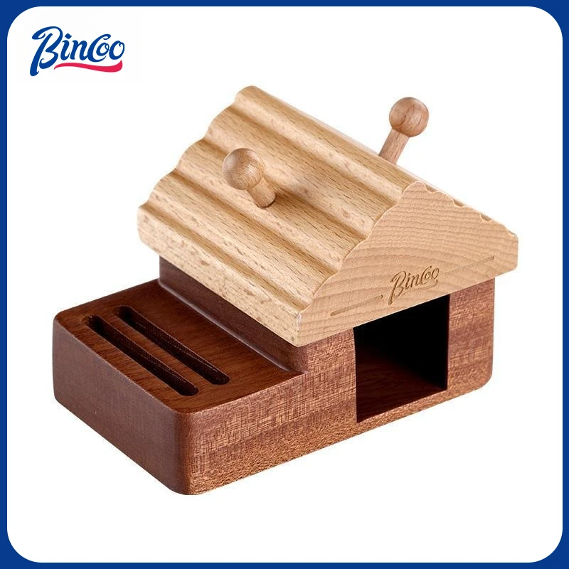 

Стеллаж для хранения фильтровальной бумаги Bincoo, сетка для распределения воды, круглая коробка для хранения фильтровальной бумаги, пылесборник для фильтровальной бумаги