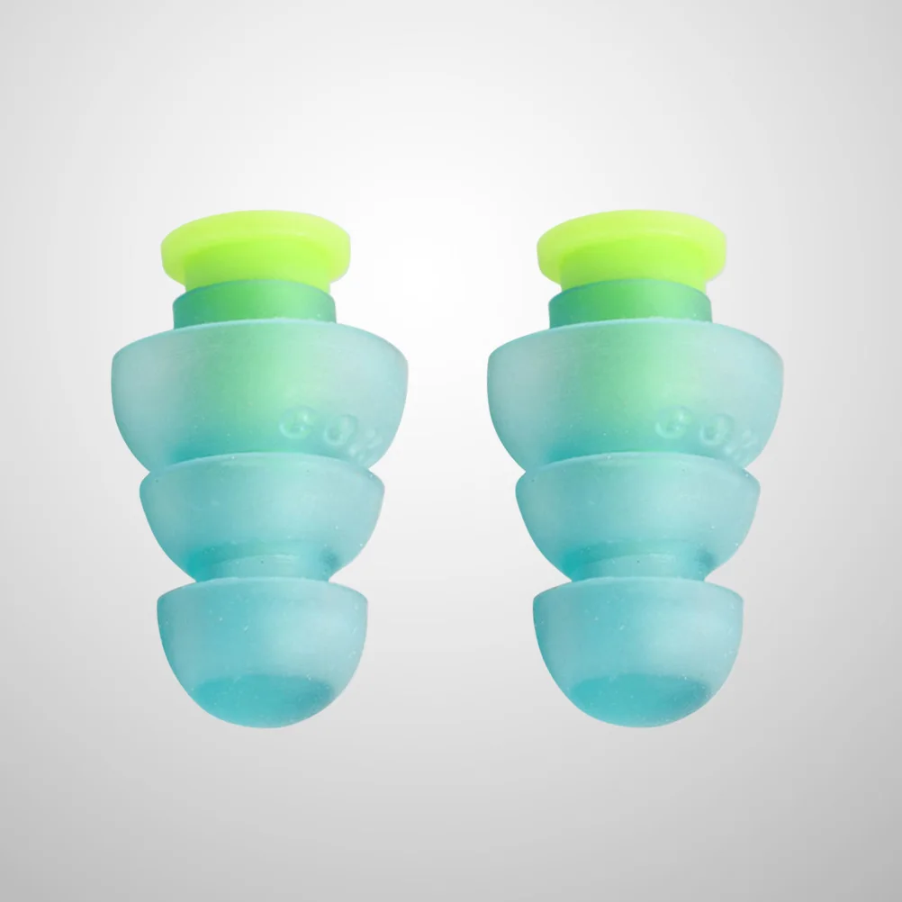 

Silicone Ear Plugs Reusable Hearing Protection Noise Cancelling for Work Sleep Music Earplug Washable Comfortable Long Wear